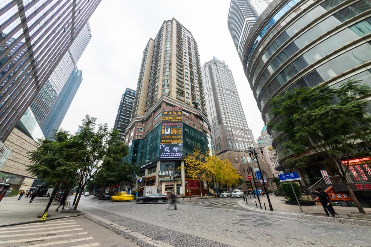 Iu Hotel Chongqing Jiefangbei Buitenkant foto